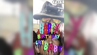 Happy Birthday Mr. President Cry Baby