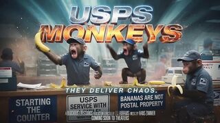 USPS MONKEYS DELIVER CHAOS