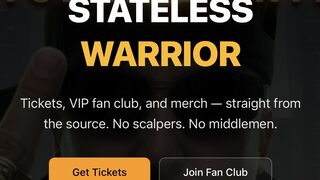StatelessWarrior.com Sneak Peak