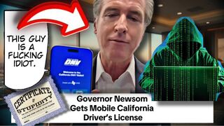 Gov. Newsom Dumb DMV App