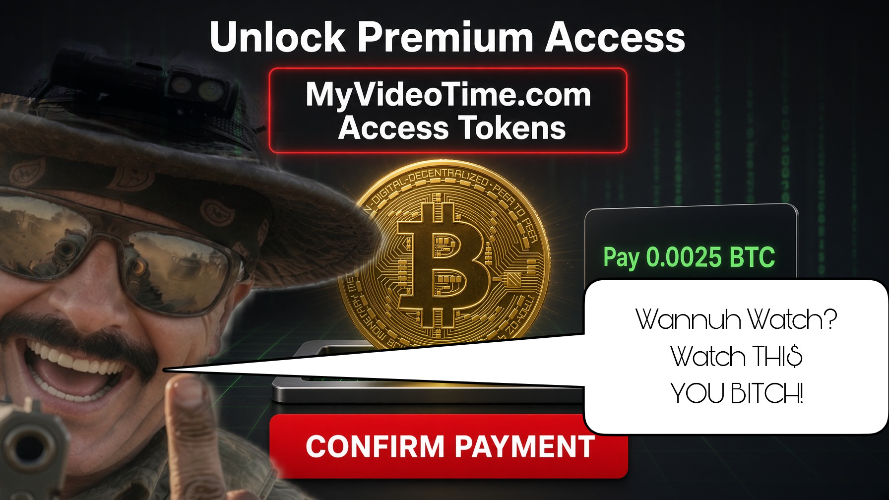 NEW; Pay BITCOIN To  Get Video Access “TOKEN$”